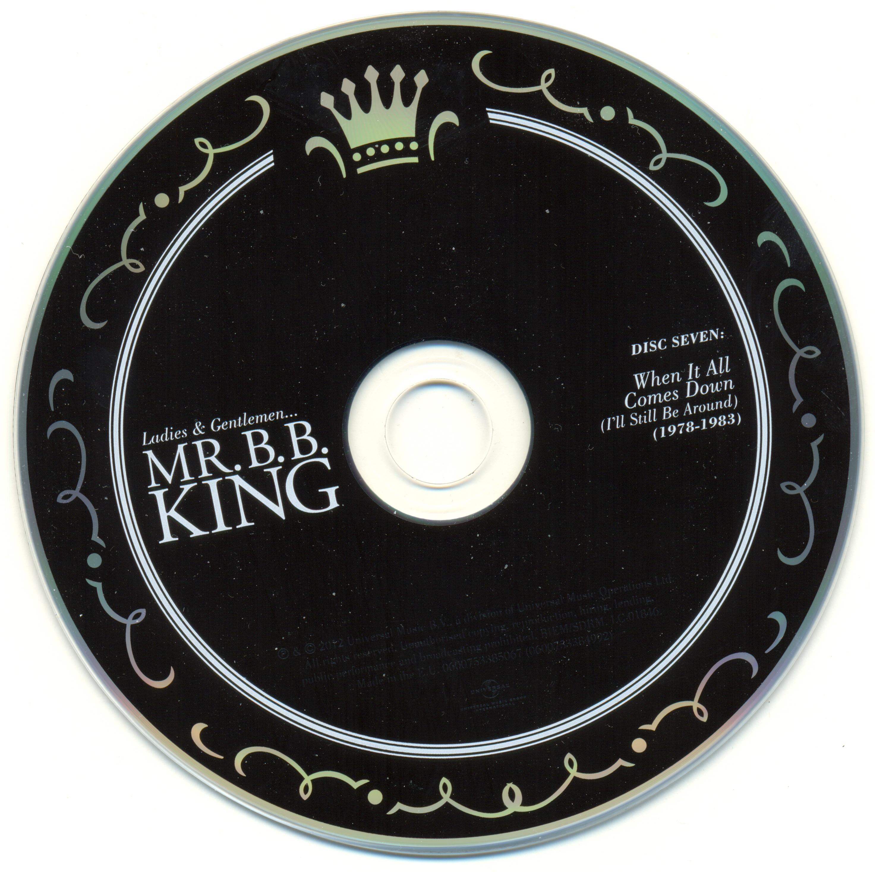 B.B. King Ladies & Gentlemen Mr B.B. King : CD07 | CD Covers | Cover ...